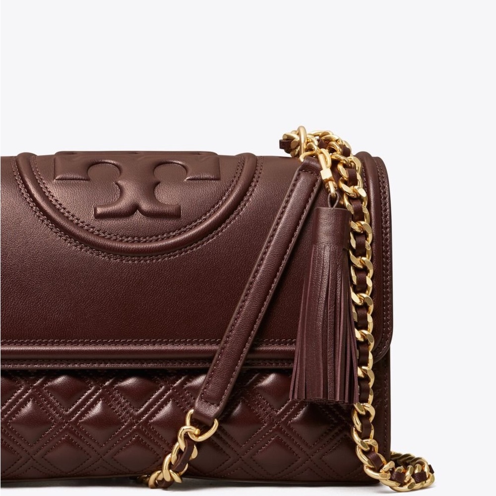 Tory Burch Burgundy Crossbody Bag
